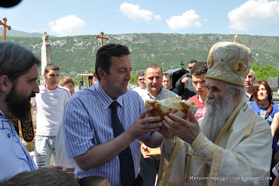 МИТРОПОЛИТ АМФИЛОХИЈЕ СЛУЖИО У ЦРКВИ СВЕТОГ ГЕОРГИЈА НА КУЈАВИ КОД ДАНИЛОВГРАДА