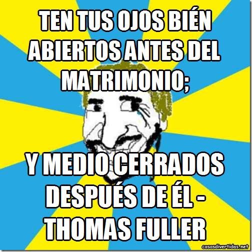y medio cerrados después de él - Thomas Fuller y medio cerrados después de él - Thomas Fuller