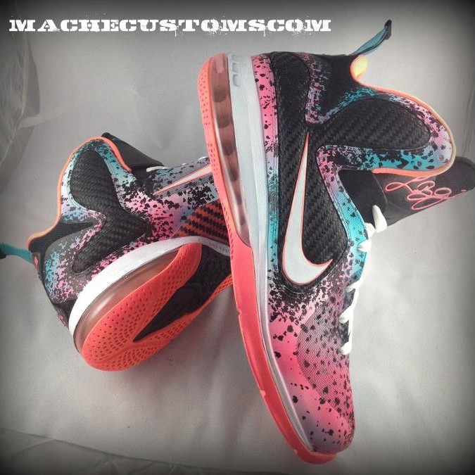 Lowest Price Nike Lebron 9 Wounded Warriors Project Custom
