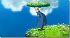 Howls Moving Castle Sophie in the Flowers