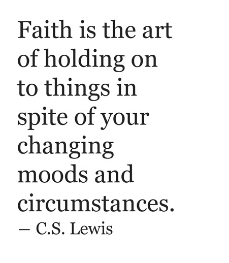 faith  c.s. lewis