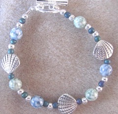 Cape..scallop bracelet