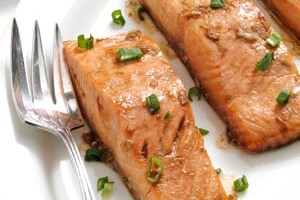 Maple Teriyaki Salmon Fillets
