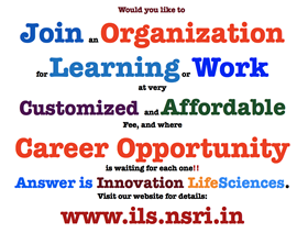 Research Projects @ INNOVATION LifeSciences, Lucknow