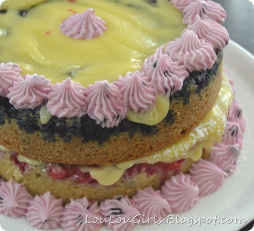 Lemon Curd and Blueberry Frosting Recipe
