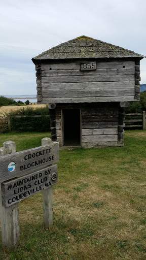 The Crockett Blockhouse - 1855
