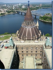 6149 Ottawa - Parliament Buildings Centre Block - Peace Tower and Memorial Chamber tour - Peace Tower observation deck