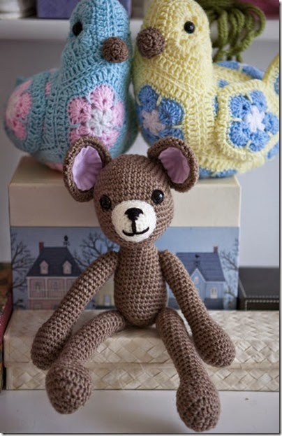 Crocheted Teddy3