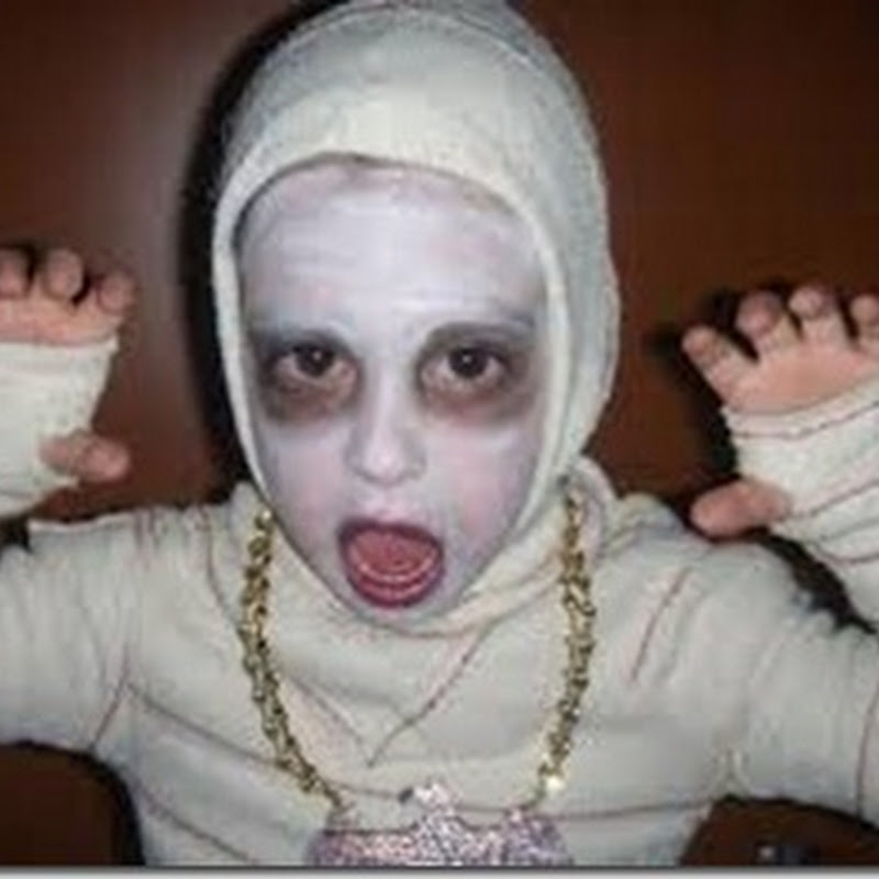  disfraz de momia y fantasma casero para niños