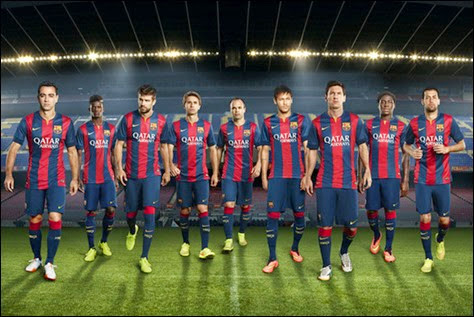Nueva Camiseta del Barça para la Temporada 2014-2015