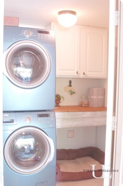 stacking washer and dryer