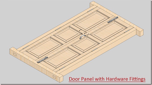 Door Panel with Hardware Fittings_1