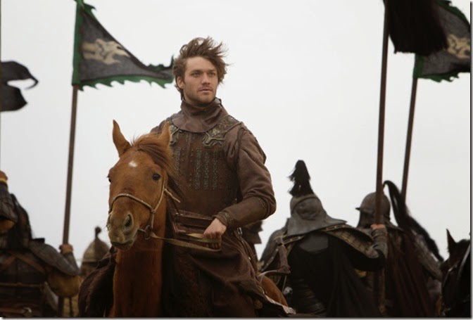 Lorenzo Richelmy in a scene from Netflix's "Marco Polo." Photo Credit: Phil Bray for Netflix. 