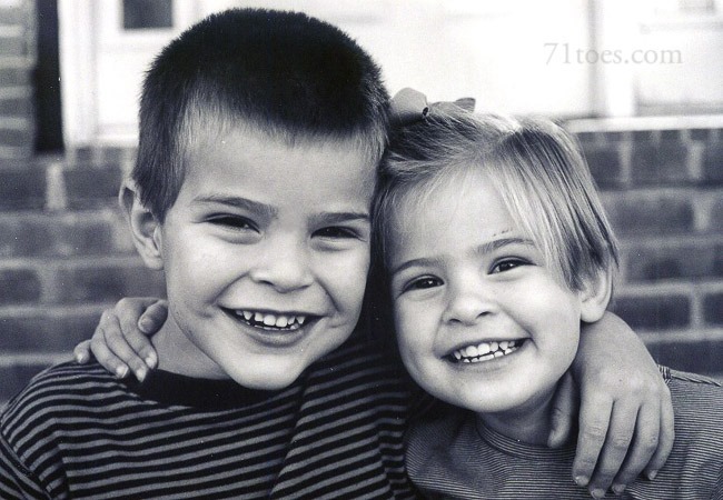 Max & Elle b&w Max & Elle b&w
