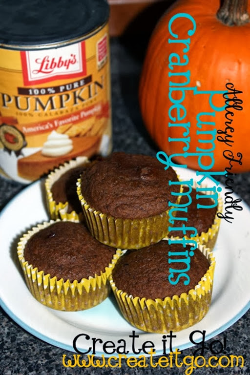allergy free pumpkin muffins