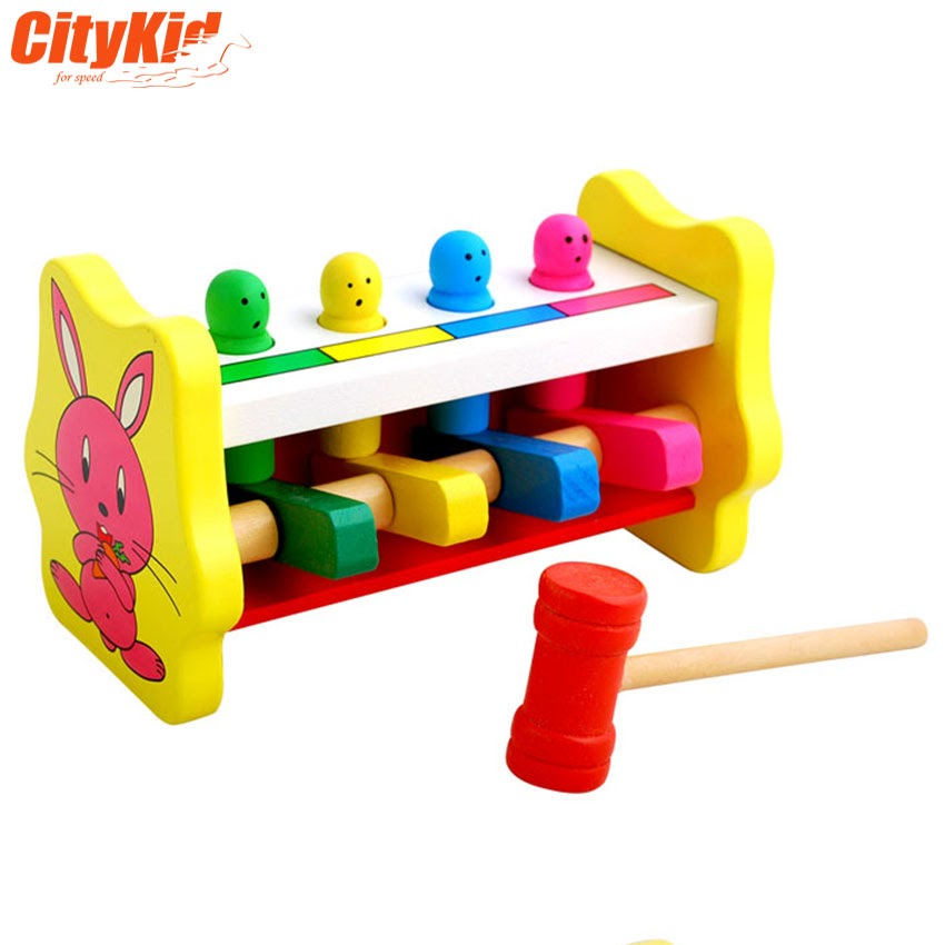 Đồ chơi bằng gỗ cho bé Bộ gõ bằng gỗ cho bé Percussion 02