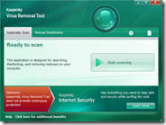 Eliminare virus da PC infetto con Kaspersky Virus Removal Tool 2011 gratis