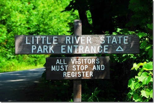 Little River Sign