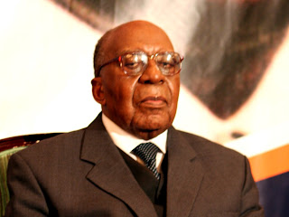 Antoine Gizenga, secrétaire général du Parti Lumumbiste Unifié (Palu).