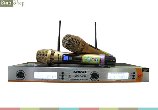 Micro cầm tay không dây chuyên nghiệp Shure UGX-9II
