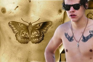 Harry Styles butterfly tattoo-1754189
