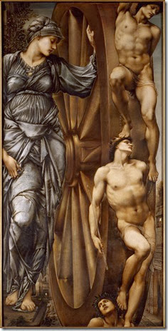 Sir Edward Burne-Jones - La Roue de la Fortune