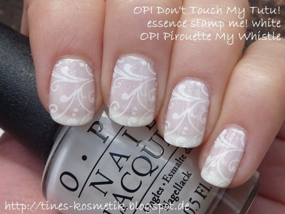 OPI Dont Touch My Tutu Stamping 3
