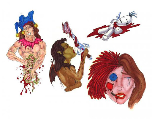 scary tattoo designs