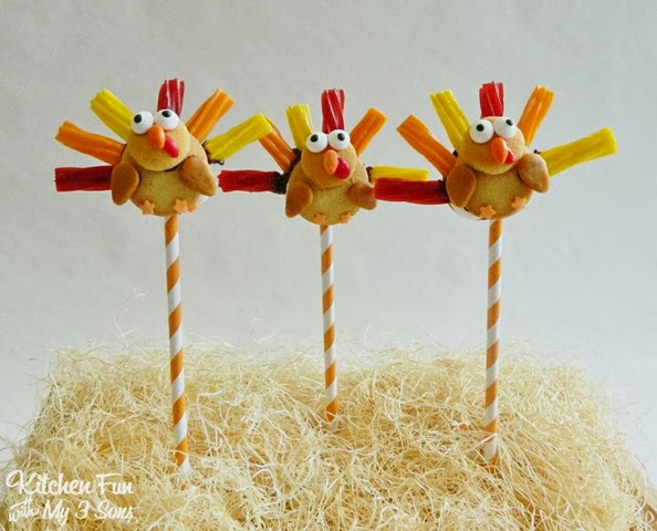 Turkey Cookie Candy Pops 1_PM