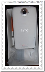HTC ONE X Rückseite