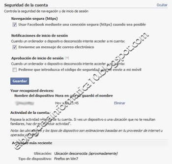 Facebook: nueva opción de seguridad