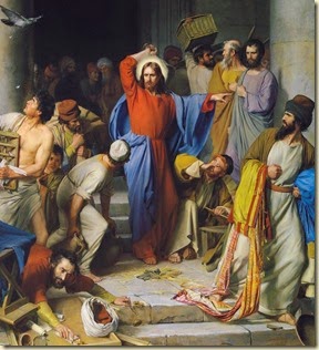 Carl Bloch . jesus-christ-cleansing-the-temple