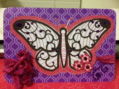 butterfly card-xochitl