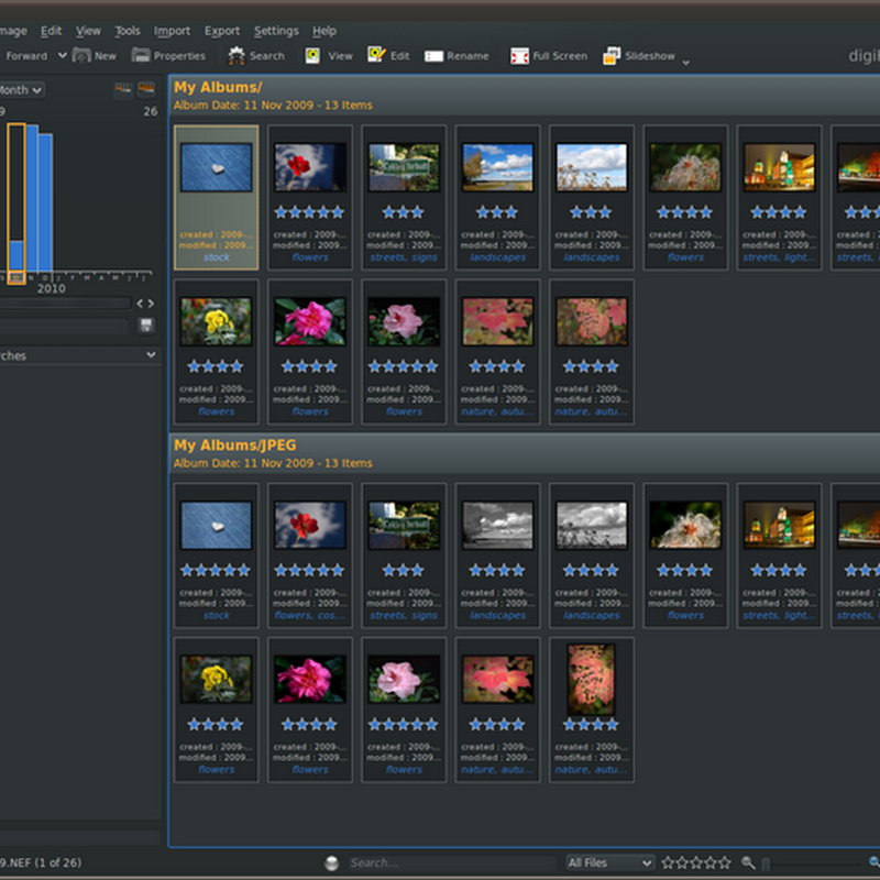 Guida a DigiKam: come rinominare le foto.