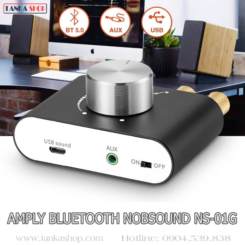 Amply mini bluetooth 12v Nobsound NS-01G Amply mini bluetooth Nobsound NS-01G