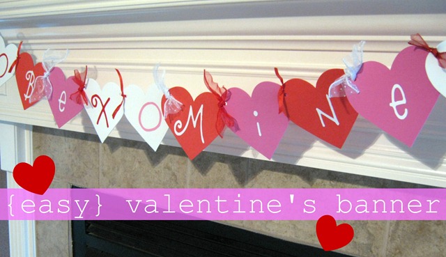 valentines banner