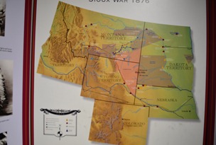 that red portion was the "unceded land" left for the Sioux to hunt buffalo since they were already decimated in their reservation east of the Black Hills