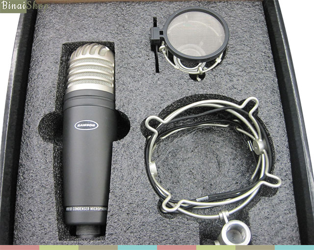 Microphone phòng thu Samson MTR101A