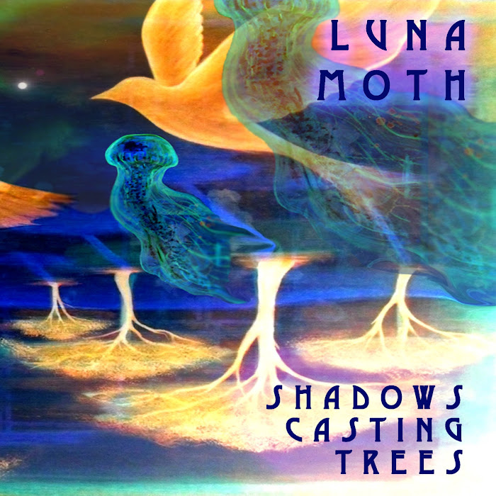 Luna Moth - Shadows Casting Trees 