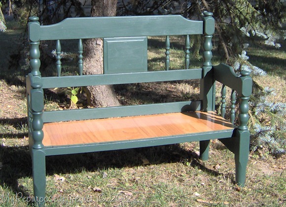 easy headboard bench