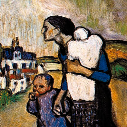 Picasso, La madre llavando dos ninos.jpg