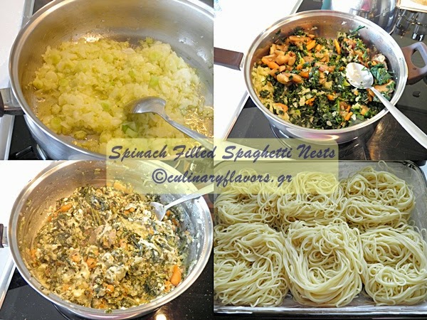 Spaghetti Nests with Spinach.JPG