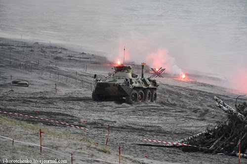 "Запад-2013": Высадка на побережье