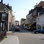 downtown haarlem in Haarlem, Netherlands 