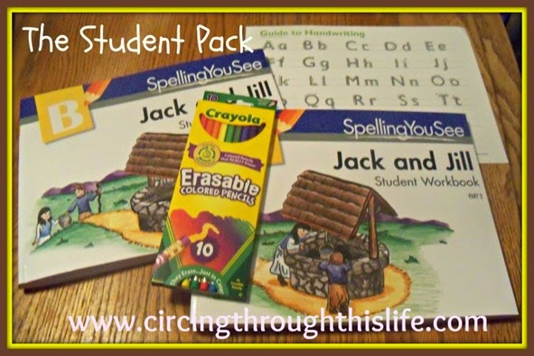 Jack and Jill Student Pack Homeschool Spelling Curriculum Review