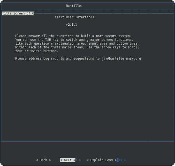 bastillelinux bastillelinux