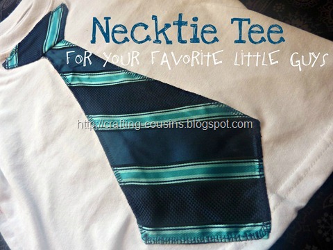 neck tie tee shirt 