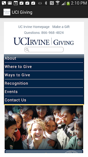 UC Irvine Giving