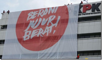 kpk berani jujur berat