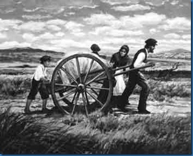 Handcart-on-the-Plains